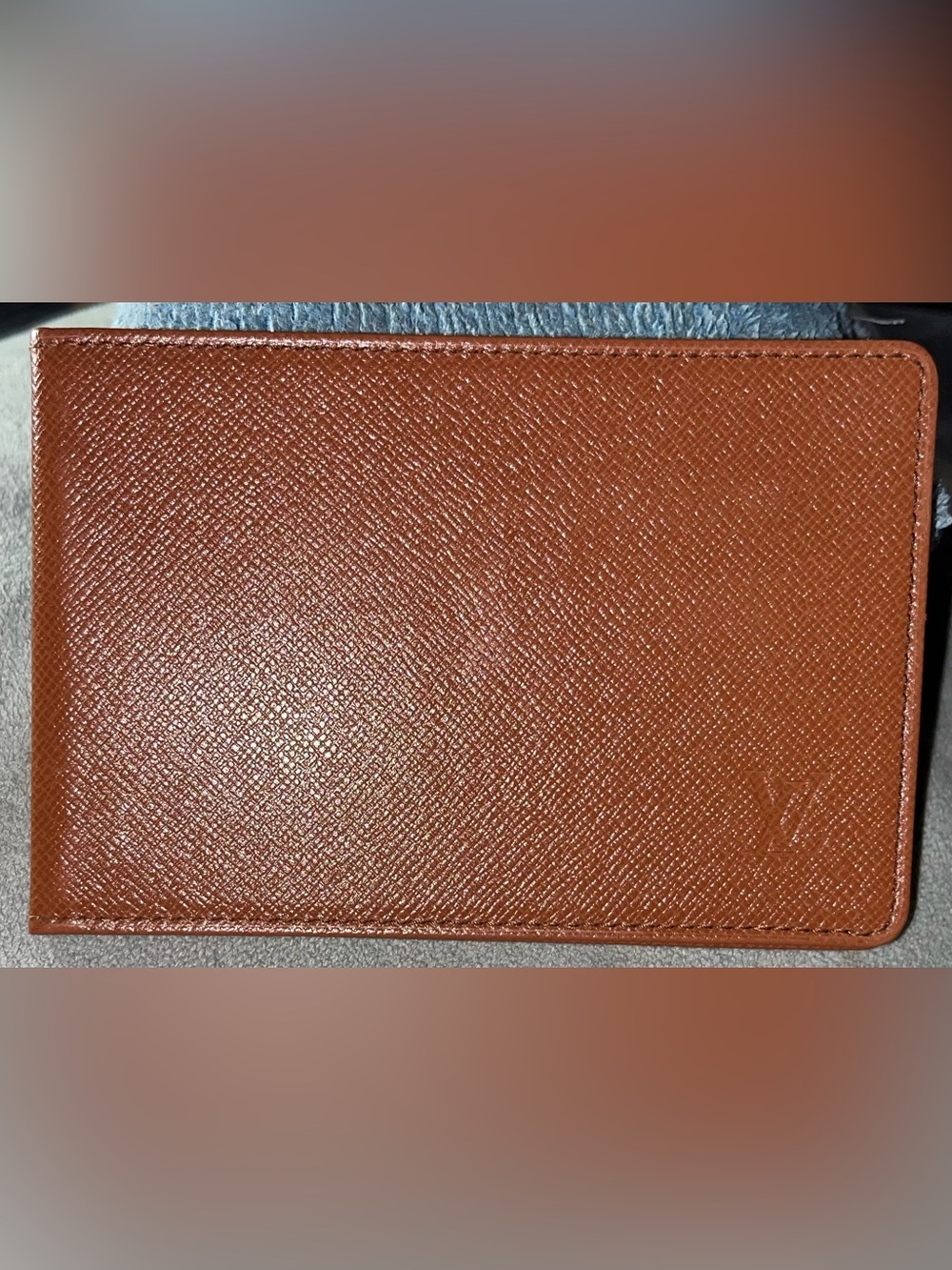 Louis Vuitton NWOT Taiga Leather ID/Card Holder